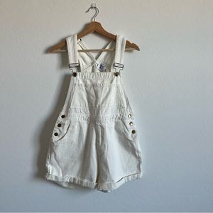 PRINCESS POLLY KACEY OVERALLS WHITE